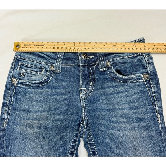 Miss Me Women's Capri Jeans Size 25 Medium Wash - Picture 10 of 13